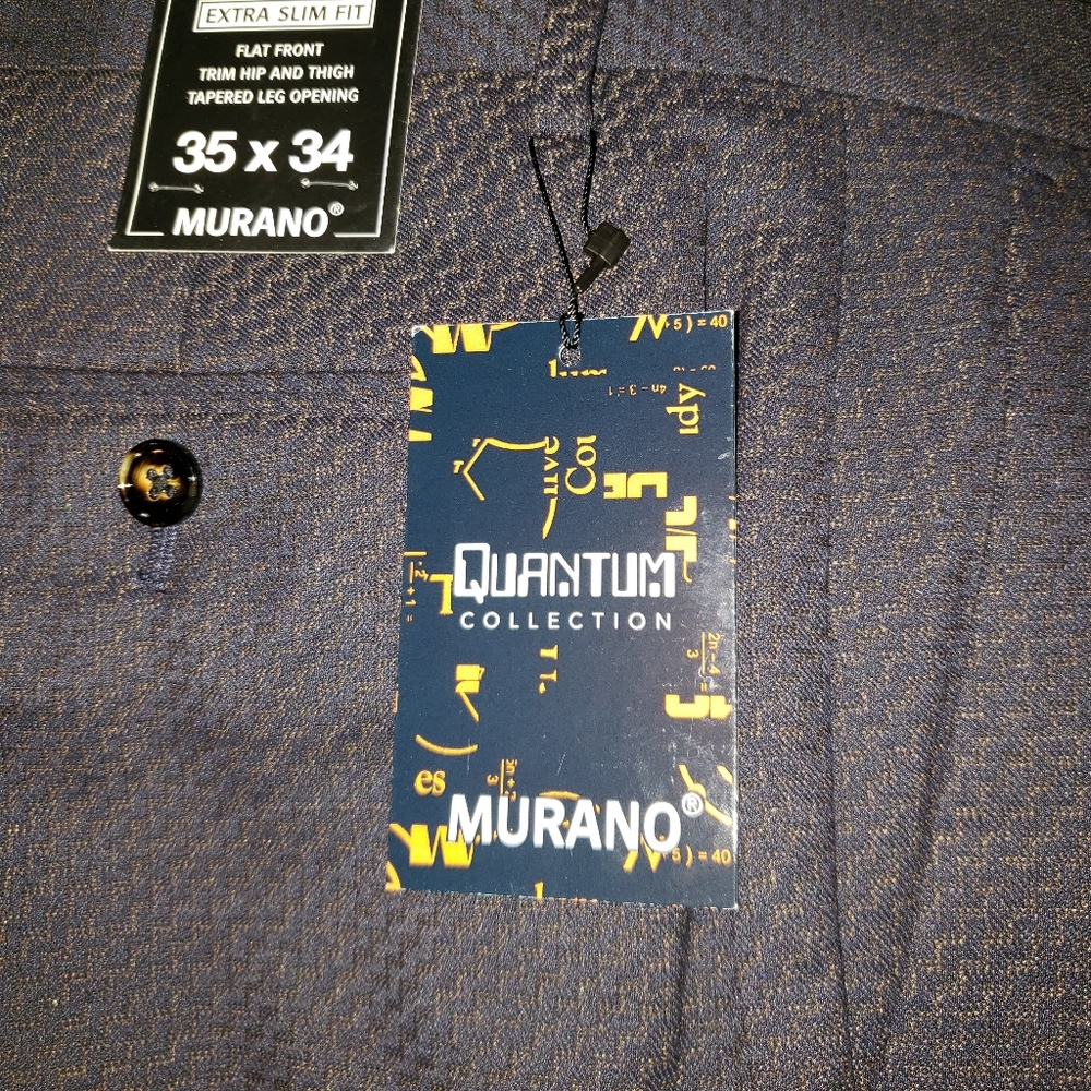 Murano slacks, NEW w/tags sz. 35 X 34